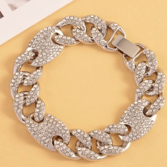 Austrian Crystal Jewelry - Austrian Crystal Link Bracelet
